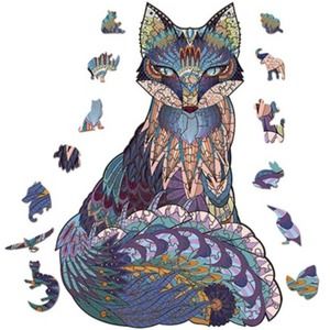 Wood Animal Puzzle - Fox
